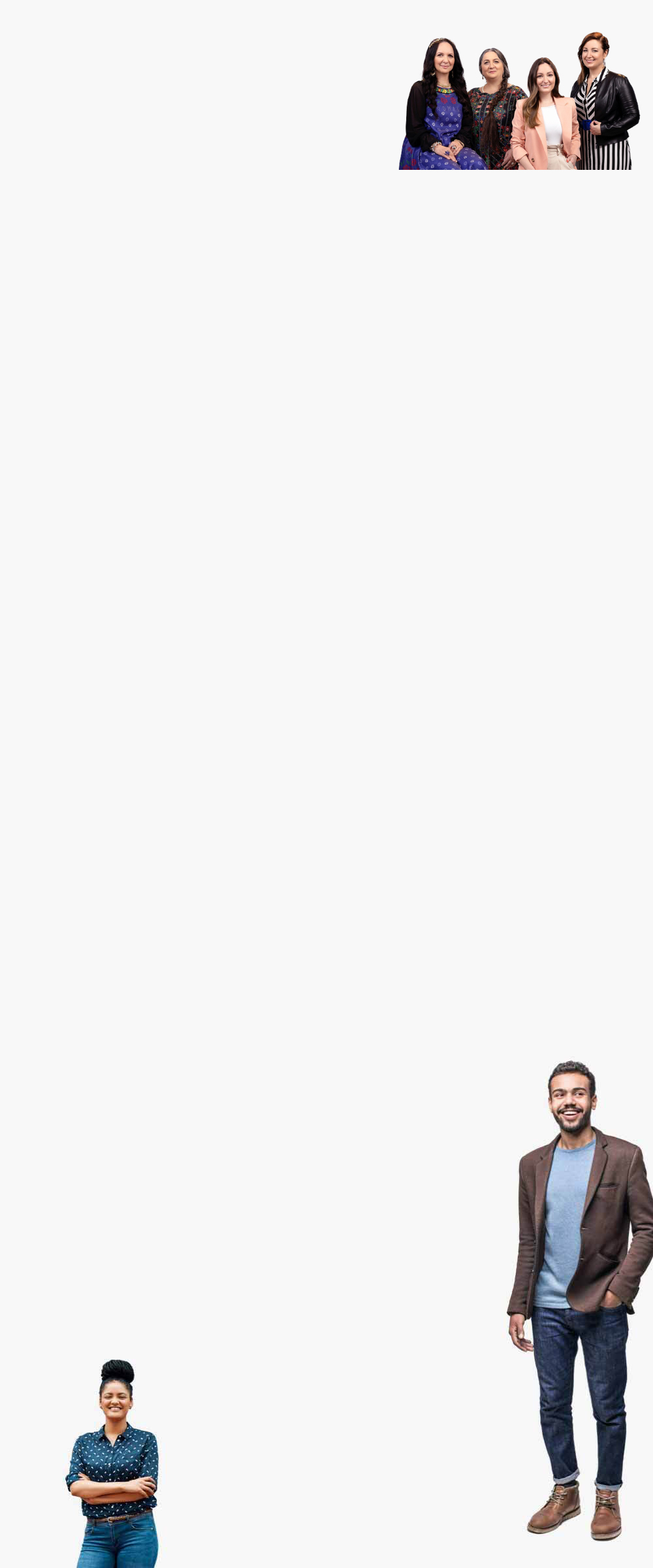 Mobile homepage shes next