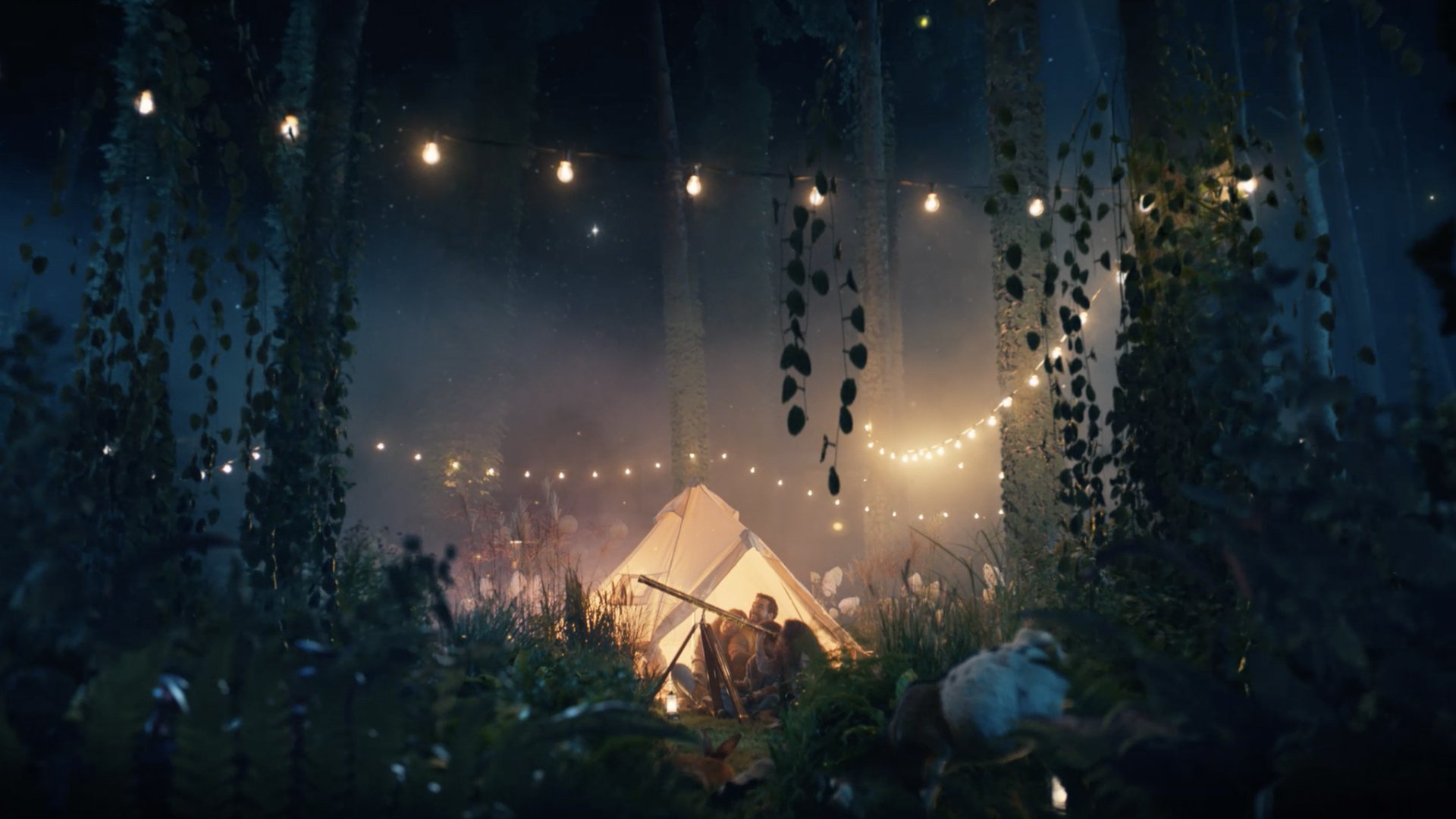 family camping