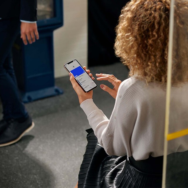 Woman on phone