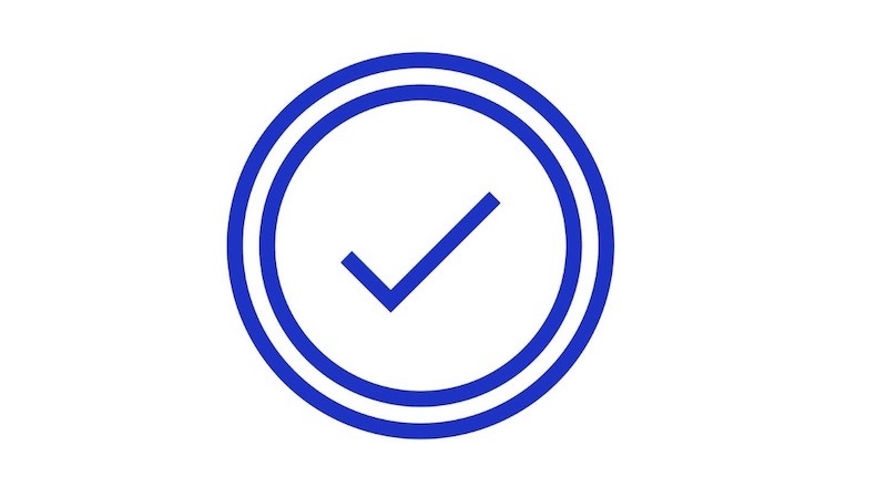 Circle tick icon