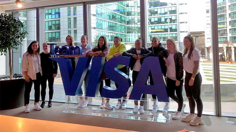 Team Visa European summit